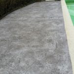 Béton imprimé